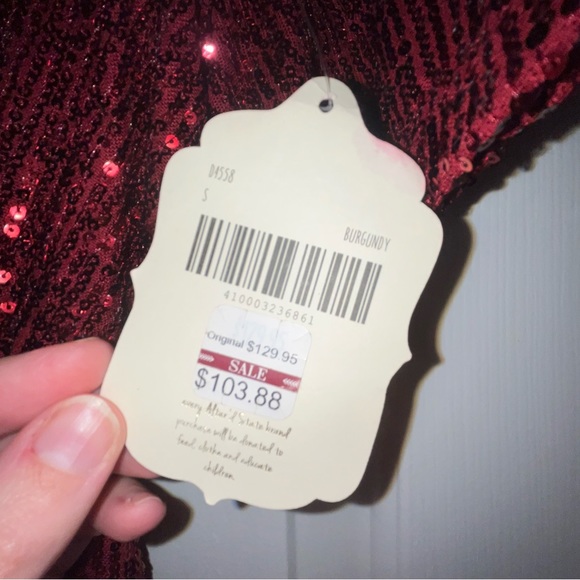 Altar’d State Red Sequin Dress ❤️✨ - Picture 2 of 9